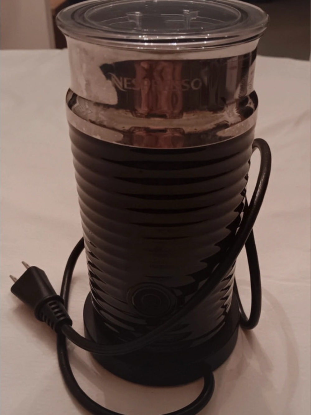 Nespresso Black Electric Milk Frother